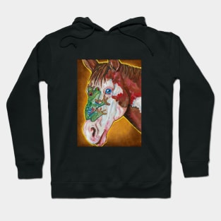 Pinto horse Hoodie